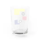 NOのTHREE SQUARE Water Glass :back