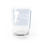 アンドレーア・ザ・スーパーキッカーのアンドレーア（シルエットC） Water Glass :back