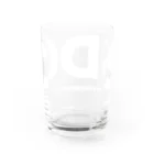 SDC Goods!!のBig LOGO グラス！ Water Glass :back