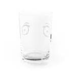 omeoの虚ろなおめめ Water Glass :back