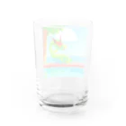 ryu1220の休暇中のドラゴン Water Glass :back