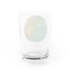 祝祭🧊テクスチャーアートのいて座 Water Glass :back