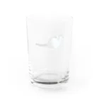 桃くるみSHOPのおかえりにゃん Water Glass :back