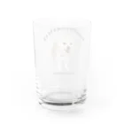 りりこショップのポメラニアンりりこ Water Glass :back