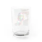 献血するドラキュラの宇宙人シリーズ Water Glass :back