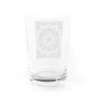 after the rainの曼荼羅　五穀豊穣 Water Glass :back