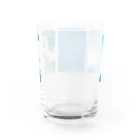 sumitaropの青に染まる Water Glass :back