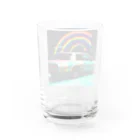 udominの虹色の車 Water Glass :back