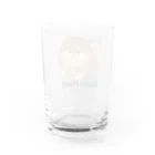 ぽぽち屋のしっぽぷりぷりポメラニアン Water Glass :back