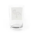 M's Kの中国4000年のサソリ Water Glass :back