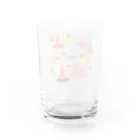 おそばのもりもり三角コーン Water Glass :back