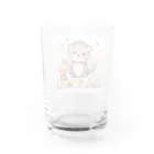 suzu-to-suzumeのくまたんっこ Water Glass :back