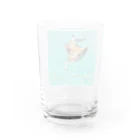 MOMOTAKAショップの海のかけら - ピグとバード Water Glass :back