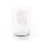 JapaneseArt Yui Shopの咲き誇れ Water Glass :back