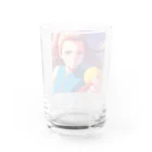 🎨デザイン宮殿🛍️の戦う乙女 Water Glass :back