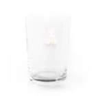 ビール姐さんの一途なラビちゃん Water Glass :back