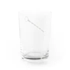 おそばのコーンバー Water Glass :back