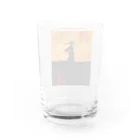 才蔵ショップの我が道 Water Glass :back