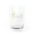 アロハビレッジのワイキキ通り🚶🚶‍♂️🚶 Water Glass :back