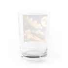 MESANのハロウィングッズ Water Glass :back