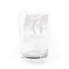 Maruchannのスケートボーダー Water Glass :back