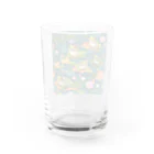 sagimoriのカエルアート Water Glass :back