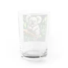 ゆいぼのお店のコアラのマーチン Water Glass :back