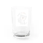 carolinan83のニャンシー　スマイル Water Glass :back