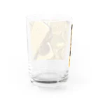 invitationのゴールド Water Glass :back