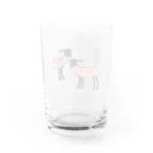 毛滅帝国計画の毛滅族のペット・羊 Water Glass :back