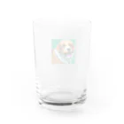 RAINBOW SHOPの愛犬の笑顔 Water Glass :back