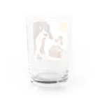 キイロチャンのアニマル学校 Water Glass :back