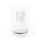 さぼりのあっくまんのしばけんくん Water Glass :back