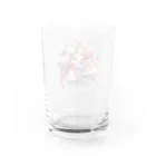 Stellaの水彩画タッチの幸せな音色を奏でるクリスマスベル Water Glass :back