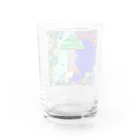 子供と嫁と時々わたしの傘をさす少女 Water Glass :back