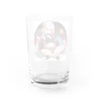D.M@WORLDの芋娘のポテチ Water Glass :back