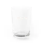 めだか屋あいなるのめだか屋あいなる　三色メダカ(３連) Water Glass :back