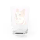 まさのお店の人懐こい犬 Water Glass :back