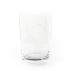 MARIEMONの女の子(横顔) Water Glass :back