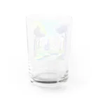 dxwtcrs94zの森のイラストグッズ Water Glass :back