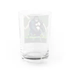 朱音琴音のドット絵のゴリラ Water Glass :back