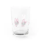 るんるん牧場のほこぷぅぷぅ Water Glass :back