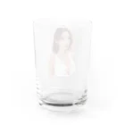 bitpiyoの綺麗なお姉さん Water Glass :back