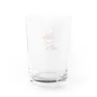 romi-yuのキツネくん Water Glass :back