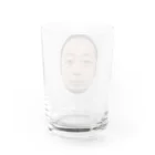 👾るみか勇者Lv.69👾の顔だけてんかんくん Water Glass :back