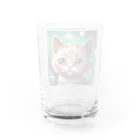 Norizのかわいい猫ちゃん Water Glass :back