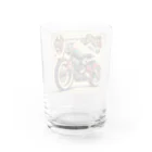 ロックンロールのバイク Water Glass :back