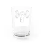 caoの店の筋トレ中 Water Glass :back