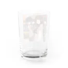 ワンダーワールド・ワンストップの可愛らしいロングヘアの女性のグッズ Water Glass :back