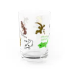 いきものや　のの（別館）のヤモリ！ヤモリ！ヤモリ！ Water Glass :back